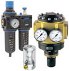úpravné jednotky - regulátory tlaku, filtry, maznice a jejich kombinace